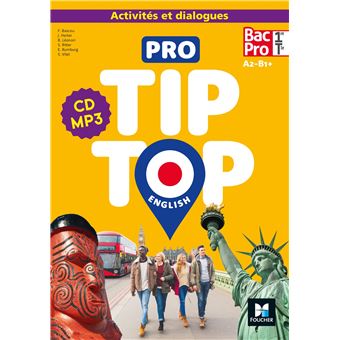 PRO TIP TOP ENGLISH 1re-Tle Bac Pro - Ed. 2020 - CD Audio - 1
