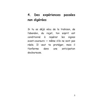 L'insécurité affective