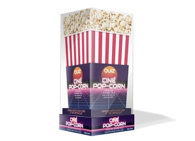 1 boite a pop-corn + jeu de 120 cartes