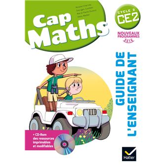 Cap Maths CE2 éd. 2016 - Guide de l'enseignant + CD Rom - 1