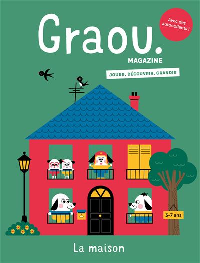 Magazine Graou n°44 La maison - Oct/nov 2024 -  Gwé - broché