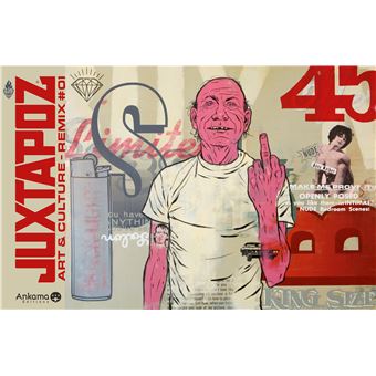JAXTAPOZ ART&CULTURE REMIX#01 希少 Livre 'Juxtapoz' art &amp