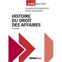 Histoire du droit des affaires