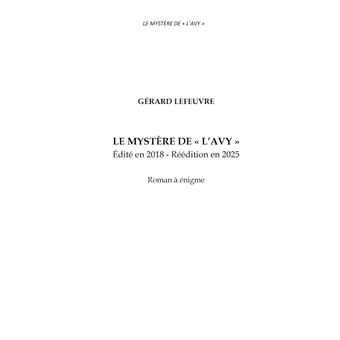 Le mystere de l'Avy