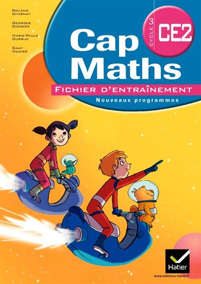 Cap Maths CE2 éd. 2011 - Fichier d'entraînement + Dico-maths - Roland Charnay - broché