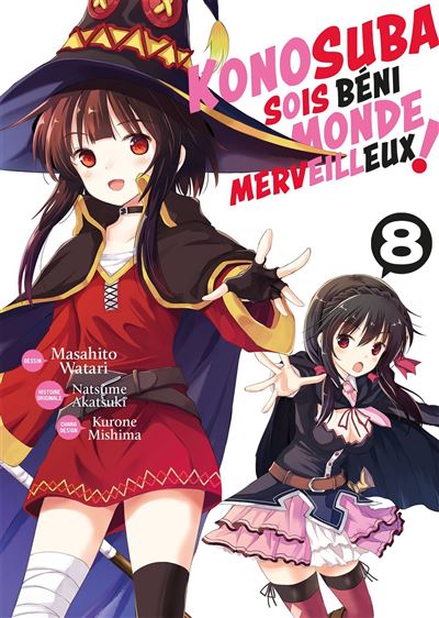 Vol.8 Konosuba - Sois Béni Monde Merveilleux