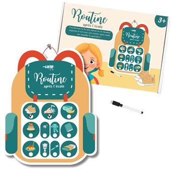 TABLEAU DE ROUTINE APRèS L’éCOLE