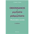 Ordonnances en psychiatrie et pédopsychiatrie