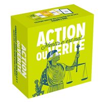 Mister Gadget Jeu Action Ou Vérité X40 - 40 Défis Fun Et Décalés - Format Pratique 20,3 X 9 X 6 Cm