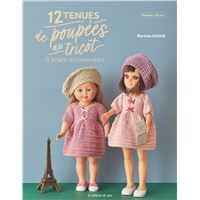 Pull Fait Main Pour Poupée 40 Cm - Convient à Marie Françoise, Neuf
