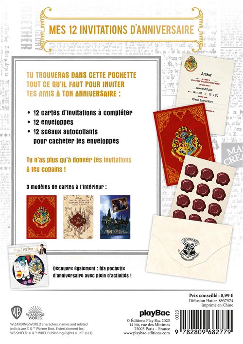 12 Cartes D'invitation Anniversaire Enfant Thème Basketball - Avec Enveloppes Et Autocollants - Format 12x12 Cm, Prêt à Remplir
