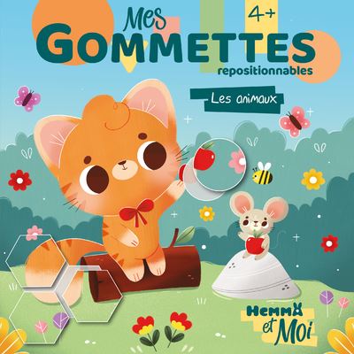 Hemma et Moi - Mes gommettes - Les animaux - repositionnable