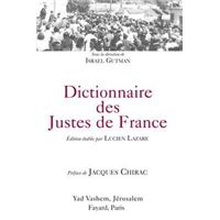 Dictionnaire des Justes de France