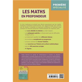 Les Maths en profondeur - Spé Première