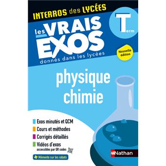 Interros des Lycées - Physique-Chimie - Terminale