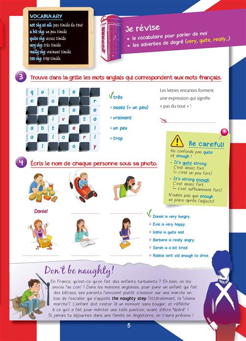 HARRAP's Cahier de vacances De la 5e à la 4e