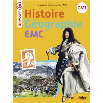 Odyssée - Manuel d'Histoire Géographie EMC CM1 nouvelle