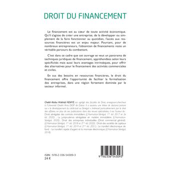 Droit du financement
