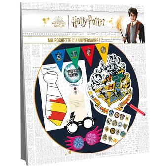 Harry Potter - 12 grands blaso - Harry Potter - Ma pochette d'anniversaire  - Des activités et des cadeaux - Playbac Éditions - Achat Livre