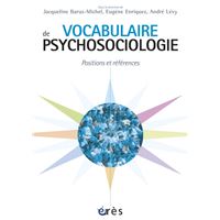 Vocabulaire de psychosociologie