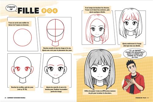 Livre Dessiner des mangas - Volume 1 - Scrapmalin