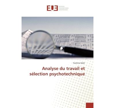 Analyse du travail et sélection psychotechnique