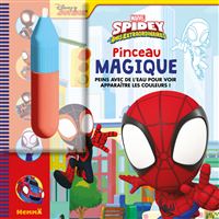 Marvel Spidey et ses amis extraordinaires - Pinceau magique - Peins avec de l'eau pour voir apparaître les couleurs !
