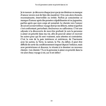 Tu es la personne à aimer en priorité dans ta vie