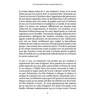 Tu es la personne à aimer en priorité dans ta vie
