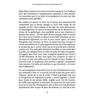 Tu es la personne à aimer en priorité dans ta vie