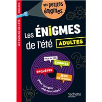 Les énigmes de l'été ADULTES - Cahier de vacances 2024