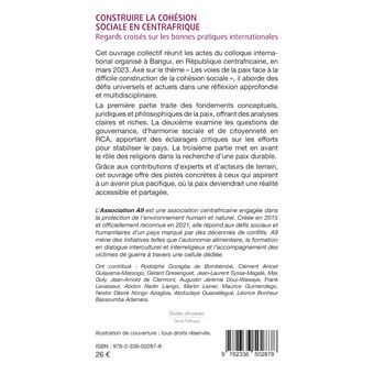 Construire la cohésion sociale en Centrafrique