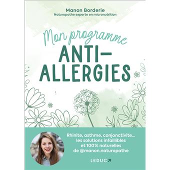 Mon programme anti-allergies