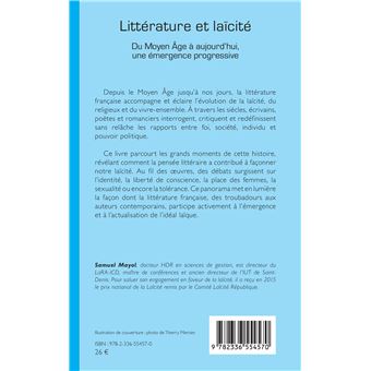 Littérature et laïcité