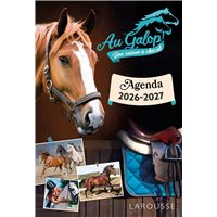 Agenda scolaire AU GALOP 2026-2027