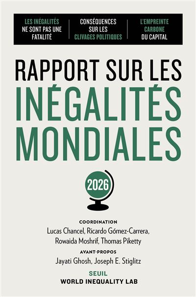 Rapport sur les inégalités mondiales 2026 - Collectif - Seuil - broché - Etude