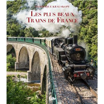 Couverture du livre Les plus beaux trains de France de Dominique Krauskopf