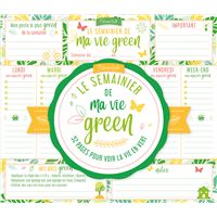 Le semainier de ma vie green