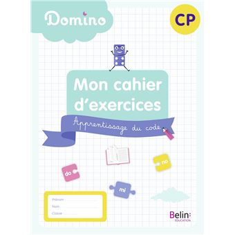 Domino - Mon cahier d'exercices CP
