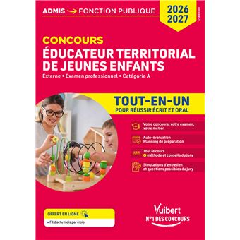 Concours Éducateur territorial de jeunes enfants - Tout-en-un - Catégorie A - 1