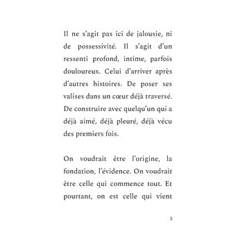 Je ne suis pas la première, mais je suis moi.
