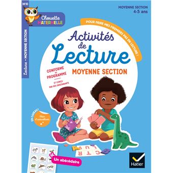 Chouette Maternelle - Activités de lecture Moyenne Section - 4 ans - 1