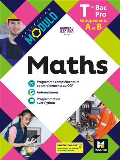 Maths terminale bac pro, groupements A et B : nouveau bac pro - Image 3
