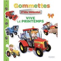 Mes premières gommettes P'tits véhicules - Vive le printemps !