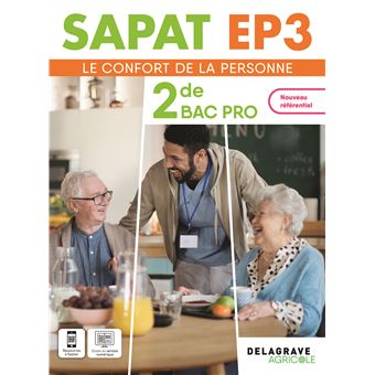 SAPAT - EP3 - 2de Bac Pro SAPAT (2024) - Pochette élève