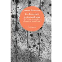 La demande philosophique