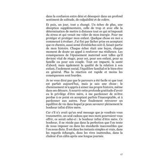 Le défi d'être mère