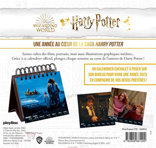 Harry Potter - Harry Potter Calendrier photos officiel 2024 - Collectif -  relié, Livre tous les livres à la Fnac