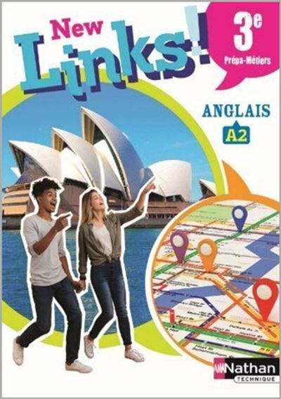 New Links - Anglais - 3ème Prépa-métiers - Elève 2020 - Marie-Line Perillat-Mercerot - Nathan Technique - broché - Scolaire / Universitaire