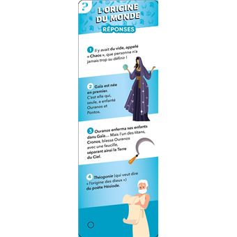 Éventail Passion Mythologie - Les Incollables